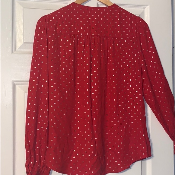 Faded Glory Red Blouse - Picture 5 of 5